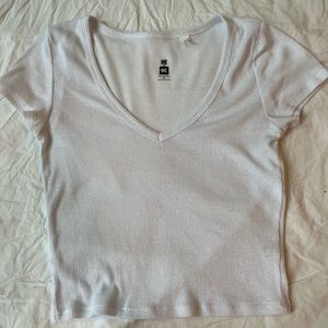 White Garage Tee